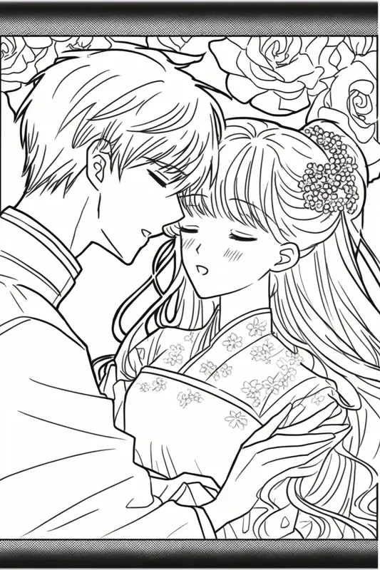 Anime Coloring Books
