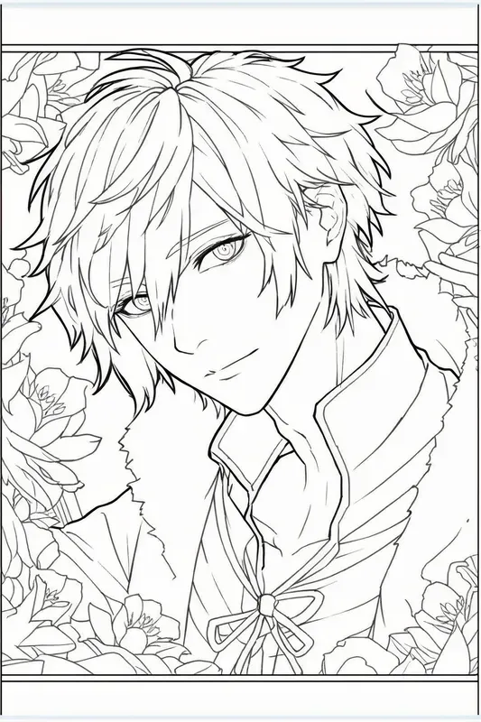 Anime Coloring Books