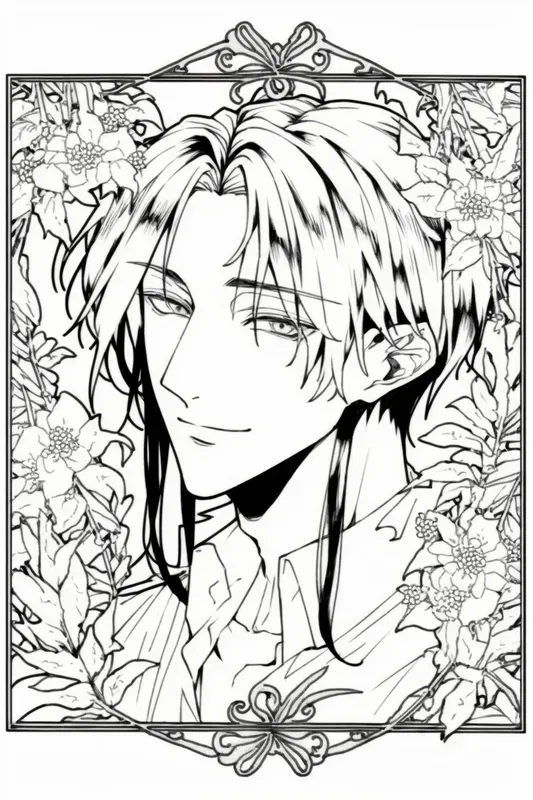 Anime Coloring Books