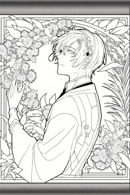 Anime Coloring Books