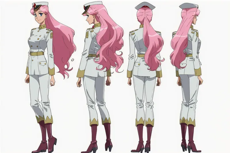 Classic Anime Character Designs
