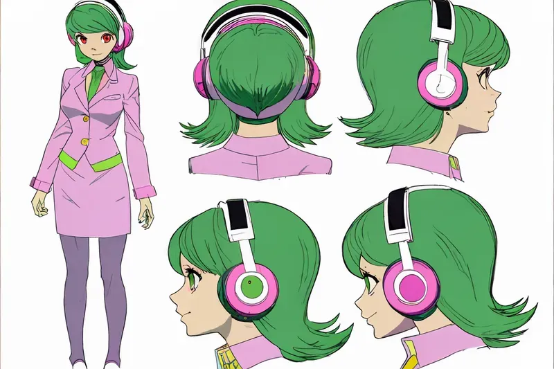 Classic Anime Character Designs