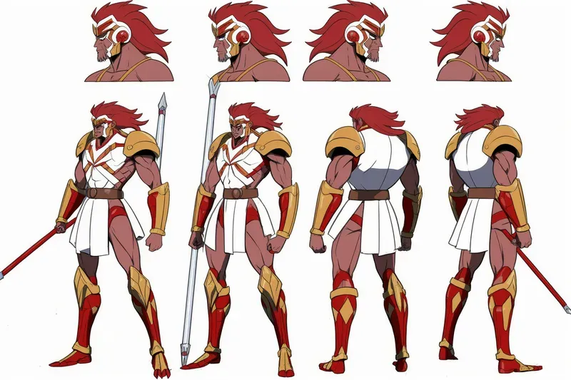 Classic Anime Character Designs
