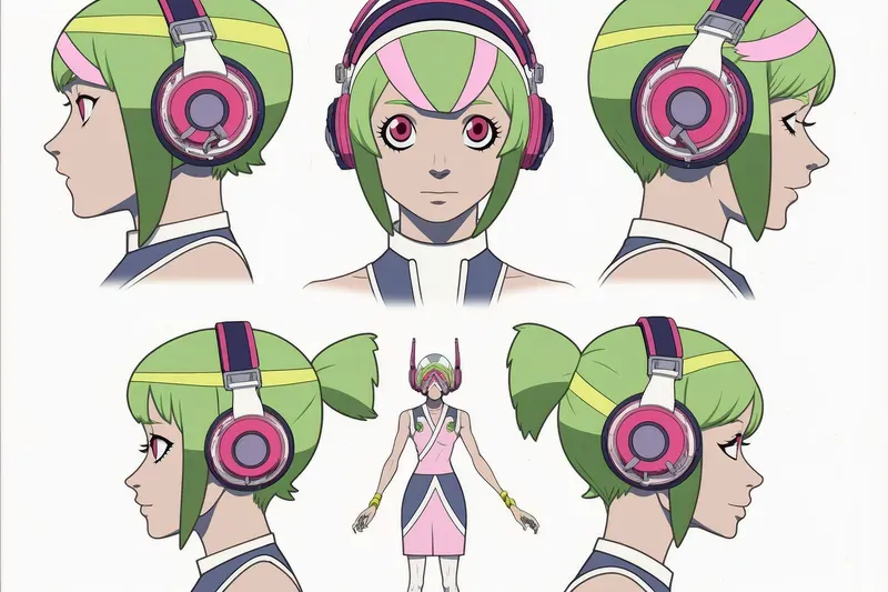 Classic Anime Character Designs