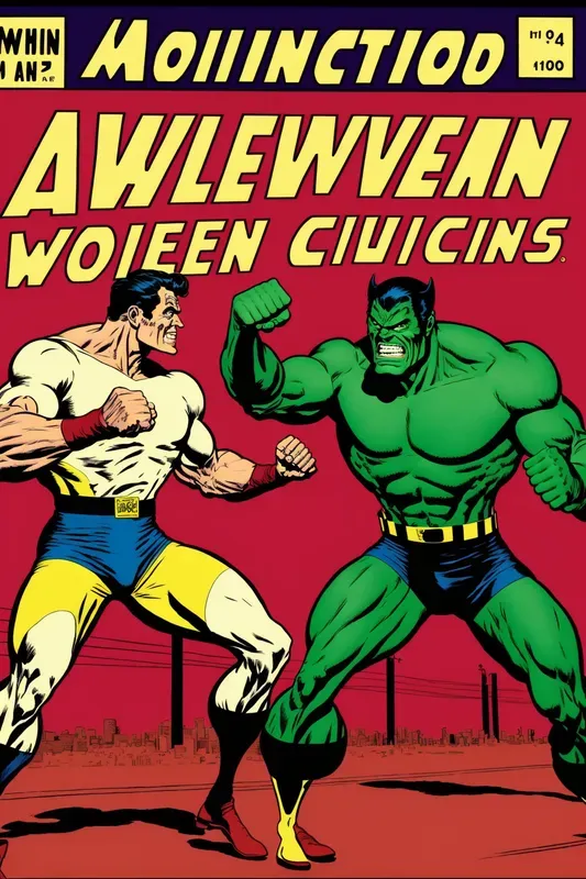 Classic Comics Book Covers