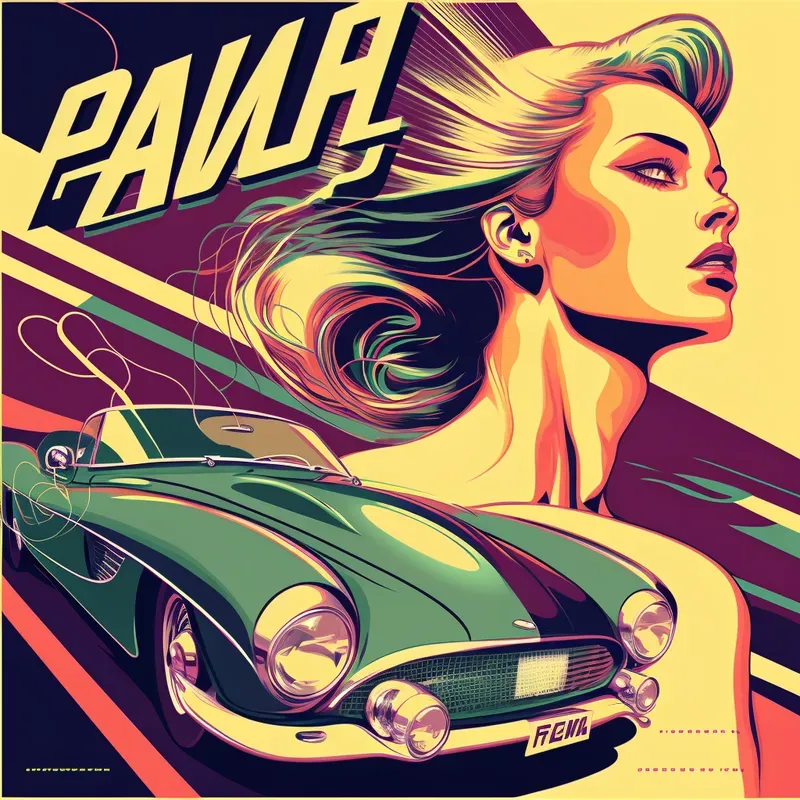 Music Album Cover Illustrations