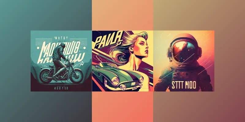 Music Album Cover Illustrations generated by undefined