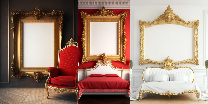Wall Art Frame Mockups generated by undefined