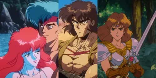 Classic Anime Shots generated by midjourney