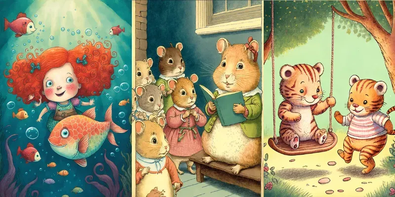 Children Book Illustrations generated by undefined