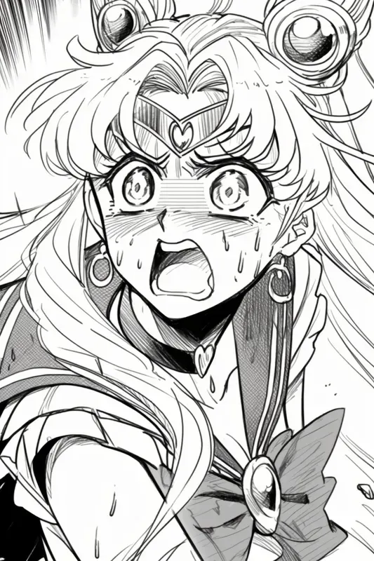 Manga And Anime Coloring Pages