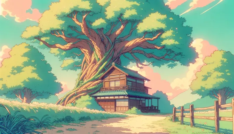 80s Retro Anime Backgrounds