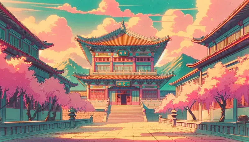 80s Retro Anime Backgrounds