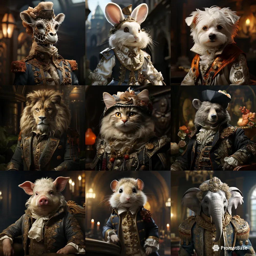 Animals In 18th Century Fashion