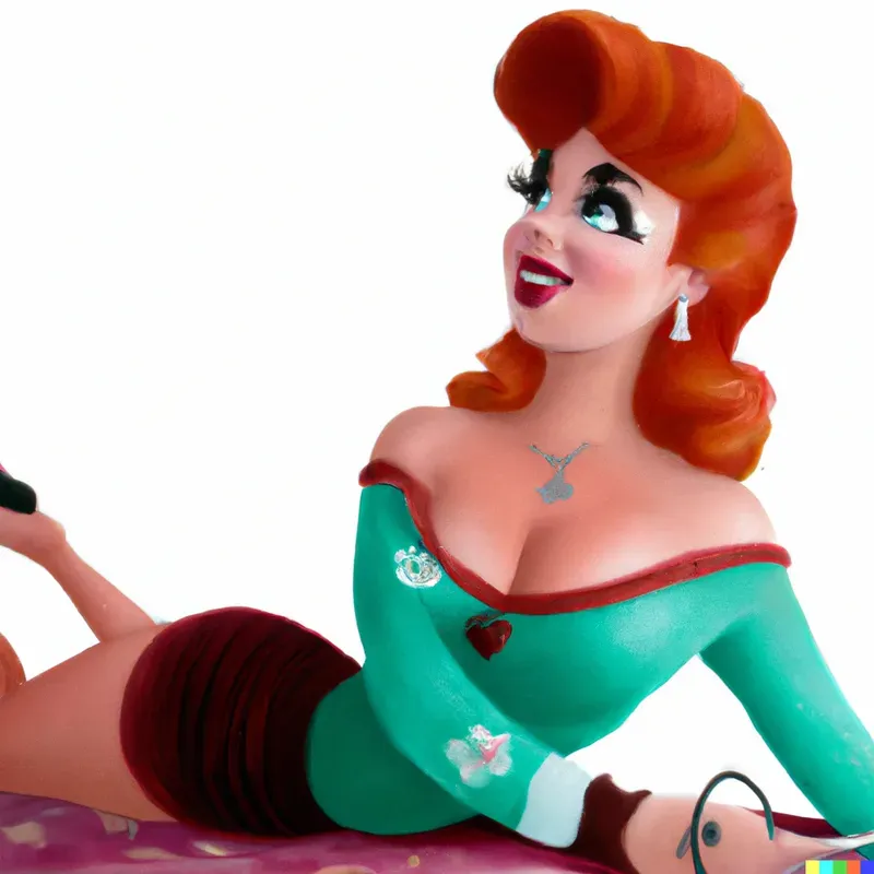 50s Era Pin-up Art