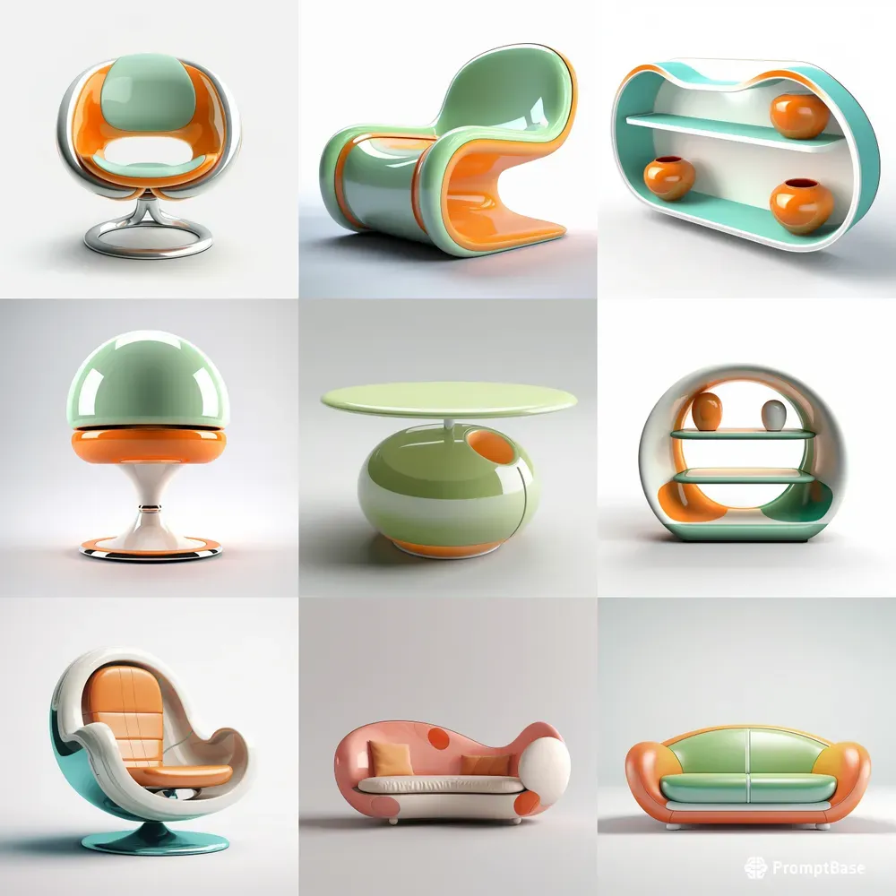 Retro Futurism Furniture