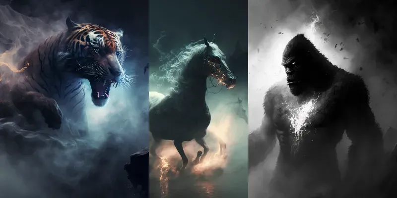 Epic Creations Of Creatures generated by undefined