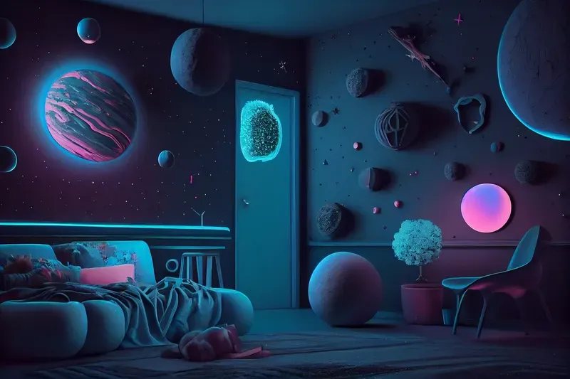 Lofi Space Rooms