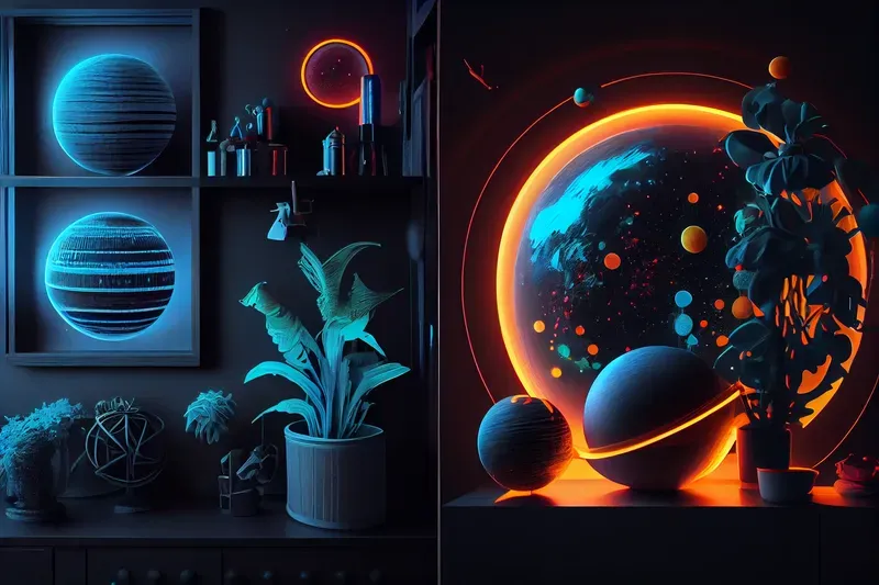 Lofi Space Rooms