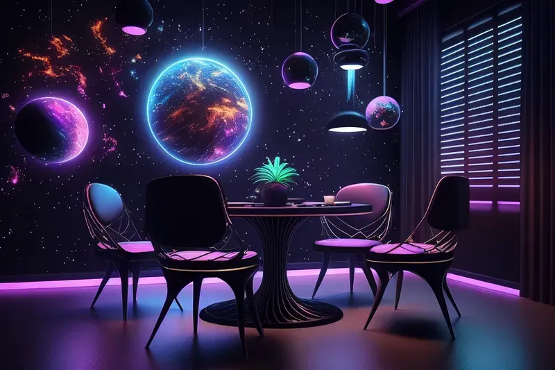 Lofi Space Rooms