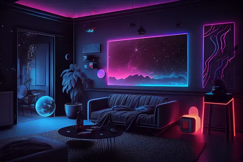 Lofi Space Rooms