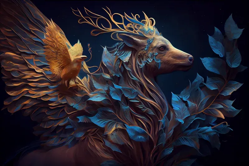 Mythical Fantasy Animal Art