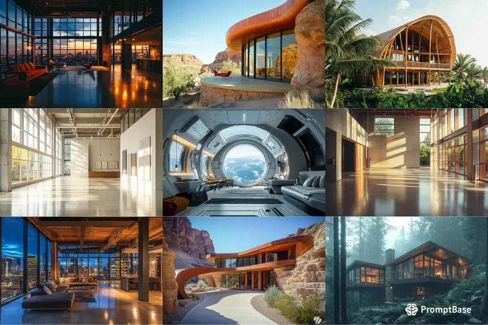 Photorealistic Architecture Photographs