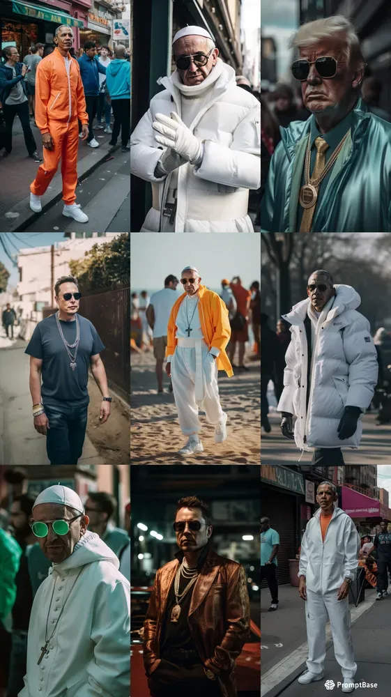 Celebrities Wearing Drip Clothes
