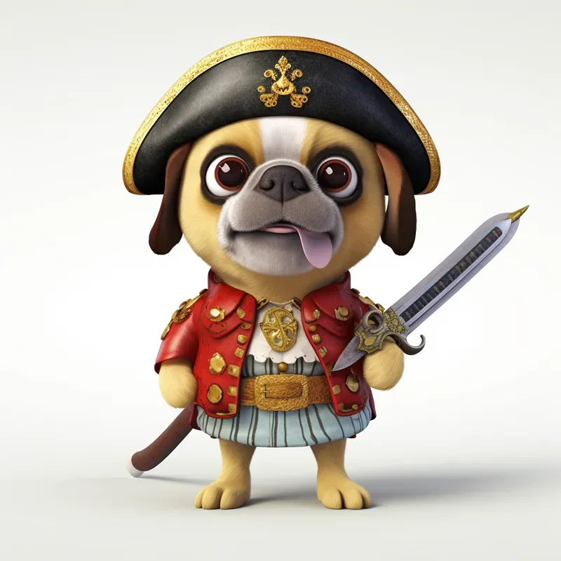 Cute Pirate Animals