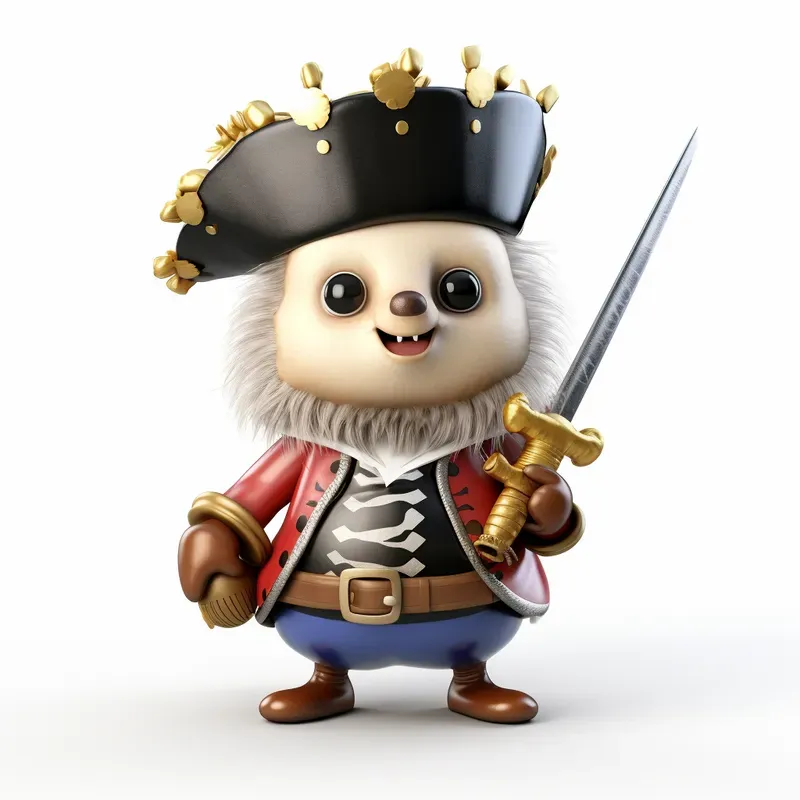 Cute Pirate Animals