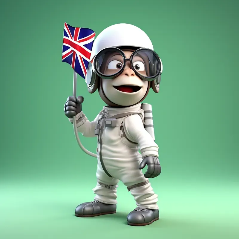 Astronaut Animal Joyful Journeys