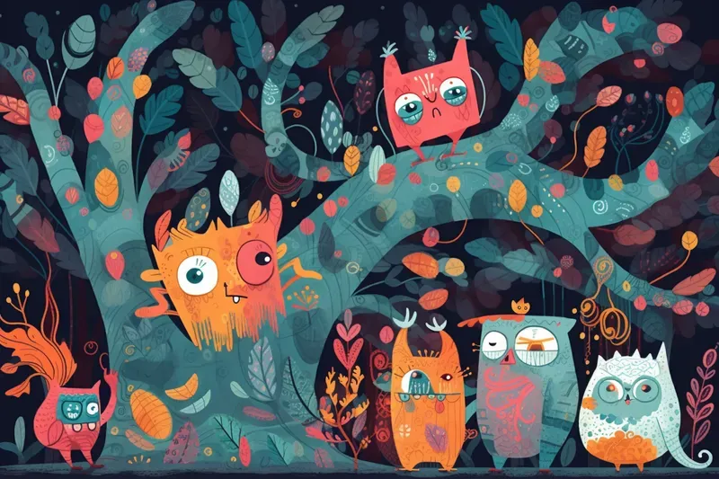 Childrens Storybook Illustrations