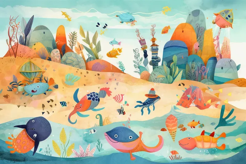 Childrens Storybook Illustrations