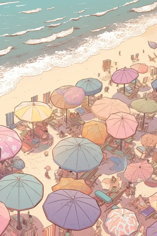 Pink Anime Scenes
