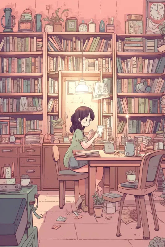 Pink Anime Scenes