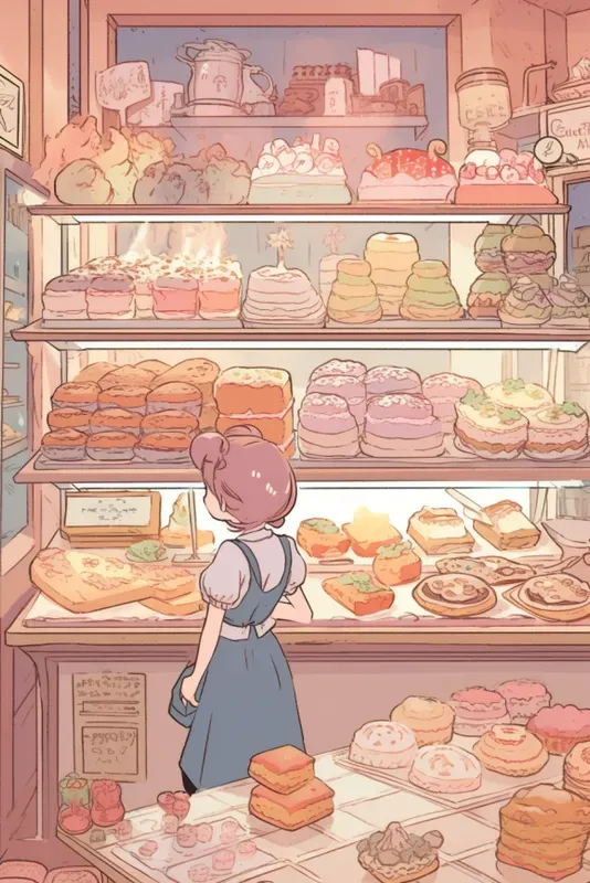 Pink Anime Scenes