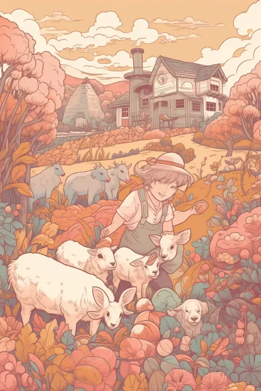 Pink Anime Scenes