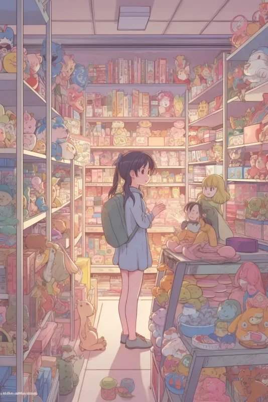 Pink Anime Scenes