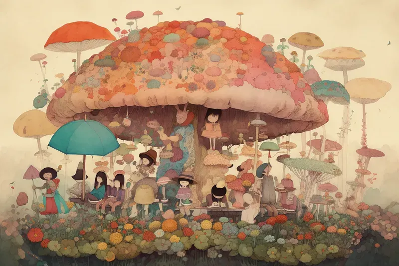 Korean Imaginary Illustrations