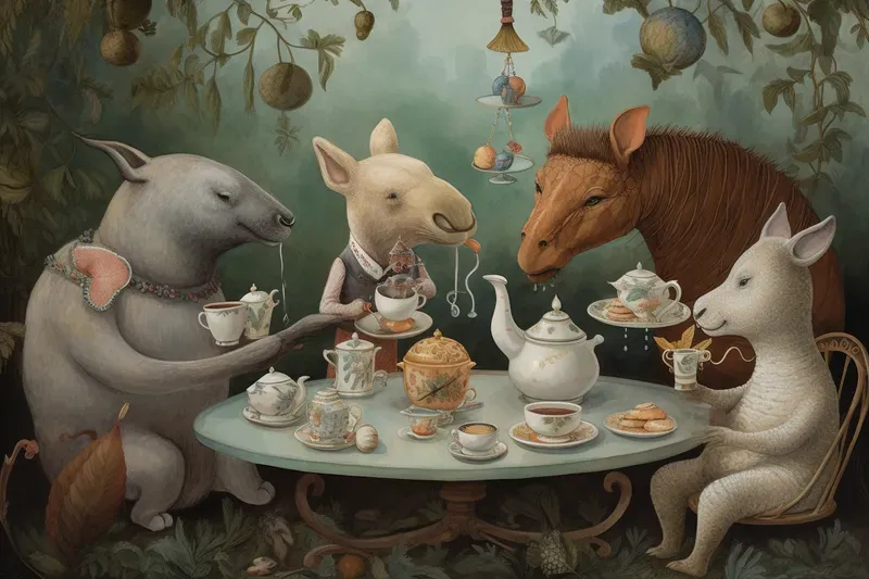 Korean Imaginary Illustrations
