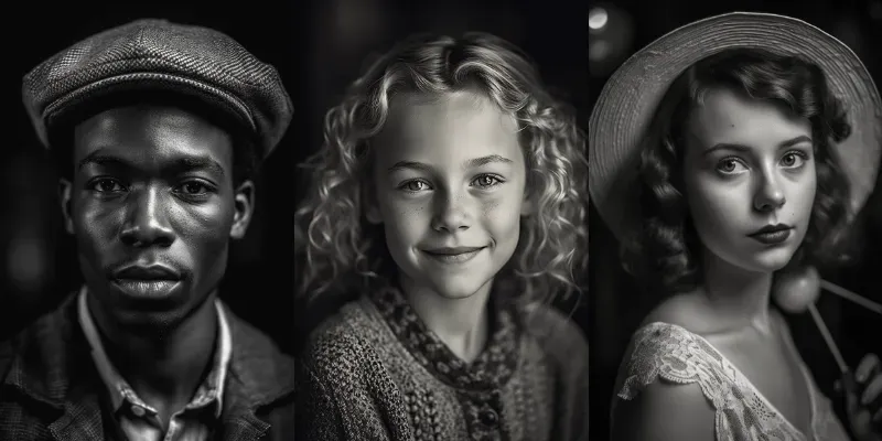 Vintage Photography Portraits Preset generated by undefined