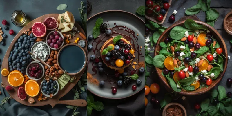 Overhead Food Photography Presets generated by undefined