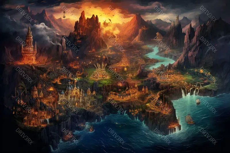 Mystical Map Makers Unveil Hidden Worlds
