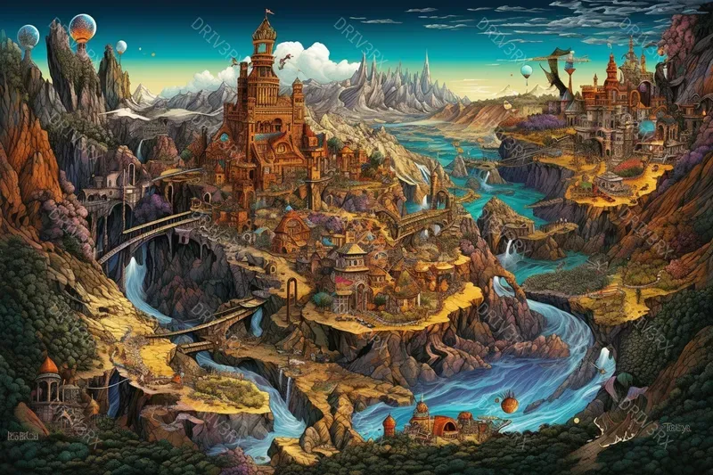 Mystical Map Makers Unveil Hidden Worlds
