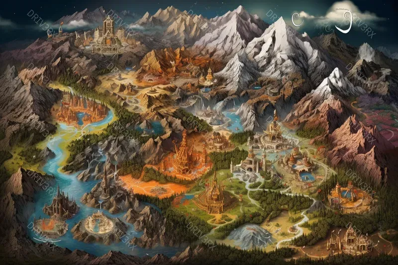 Mystical Map Makers Unveil Hidden Worlds