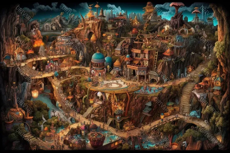 Mystical Map Makers Unveil Hidden Worlds
