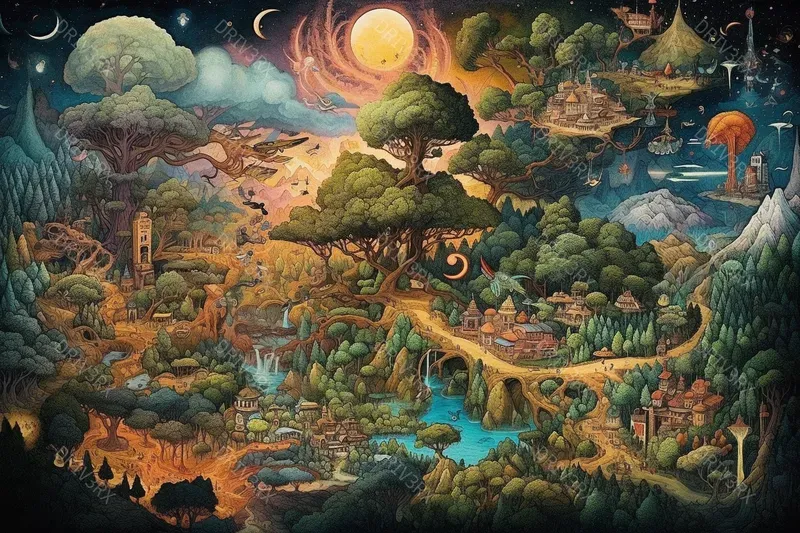 Mystical Map Makers Unveil Hidden Worlds