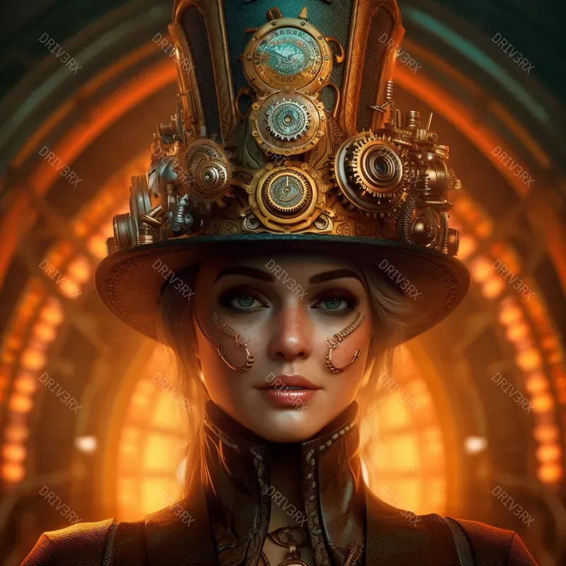 Steampunk Face Avatars