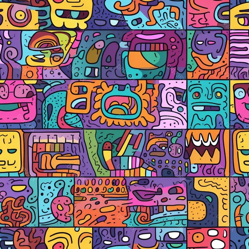 Funky Street Art Patterns