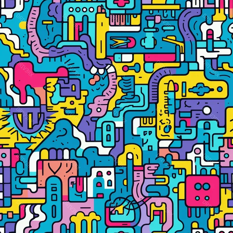 Funky Street Art Patterns